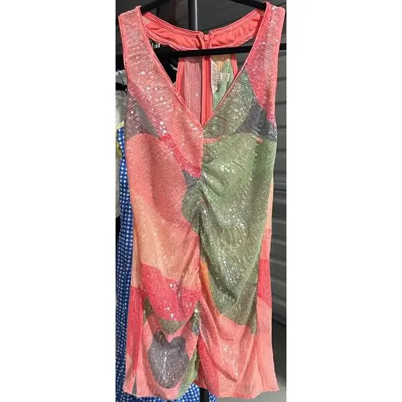 Hutch | Campbell Sequin Mini Cover-Up Dress - Picture 3 of 5